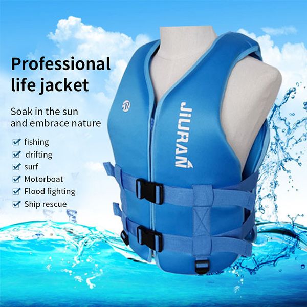 

life vest buoy life jacket neoprene safety life vest water sports fishing kayaking boating swimming drifting safety vest for children 230515