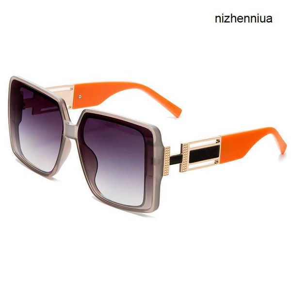 

hermm elegant sunglasses 2023 fashionable square style sunglasses for men and women trendy street pbetteros personalized metal decorative ey, White;black