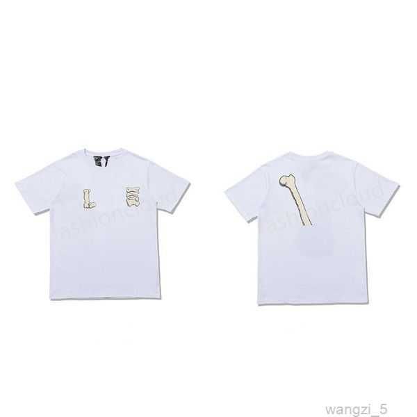 

22ss designer large big reflective v friends casual smoke loose lovers short sleeve 10 3fj9, White;black