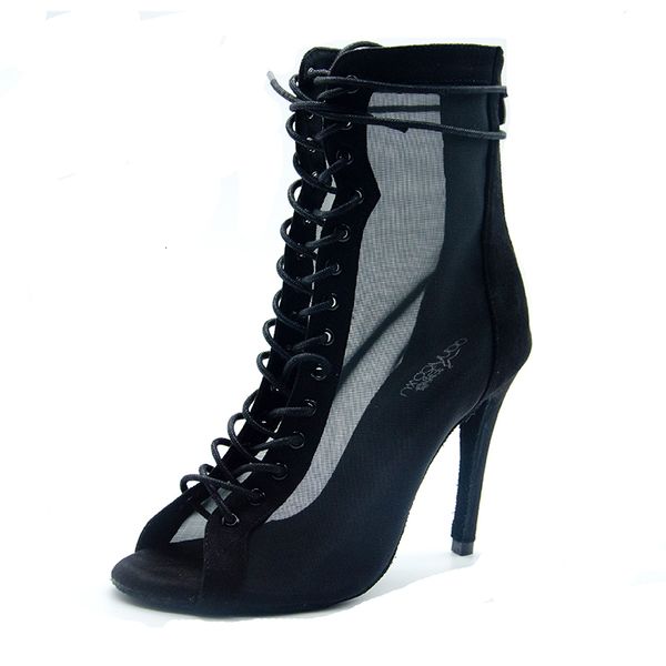 

dance shoes woman ankle latin dance shoes for girls soft bottom ballroom salsa shoes for daincing ladies high heel pratice latino shoes 2305