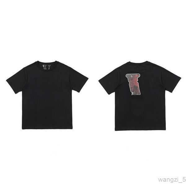 

22ss designer t shir tee fashion summer men shri big shor v sleeve shors grane orining hip hop tshir women loose casual crewneckr asian 1 8a, White;black