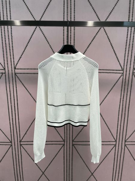 

new summer women's hollow out sweaters fashion letter knitted sweater women casual loose long sleeve, White;black