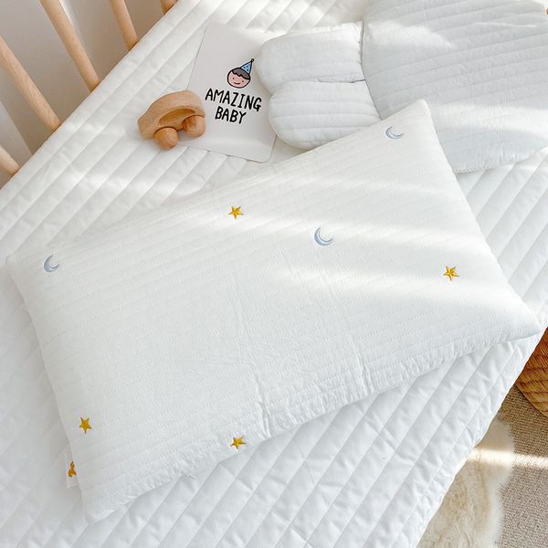 

pillows children's pillow case pure cotton ins kindergarten baby 1-3 years old removable born baby pillow four seasons universal 230516