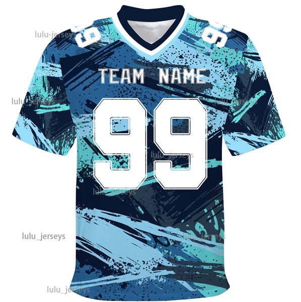 

custom split football jerseys stitched&personalized football shirts sports uniform for men women (s-7xl) 3d effect, Black;red