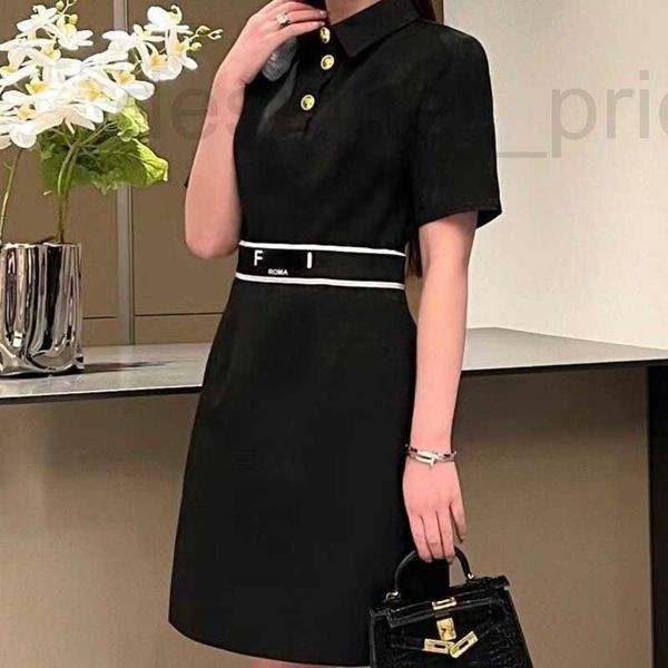 

casual dresses summer shirt skirt womens clothing fashion 3d printing short sleeve overskirt designer dress american style polo collar ladie, Black;gray