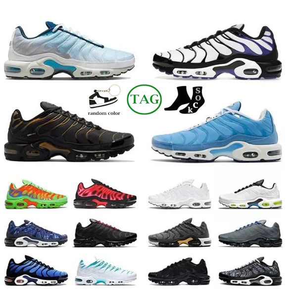 

brand luxury airmaxs running shoes men tns shoe sneakers mint green accents hyper jade blue fury metallic silver grape sports spray designer