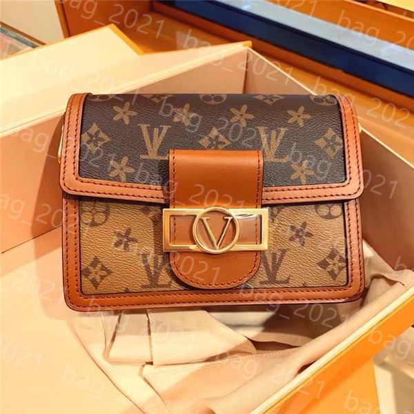 

shoulder bags dauphine fashion chain handbags crossbody women luxurys designer leather hobo totes messenger bag wallet m44391 m44580 m68746