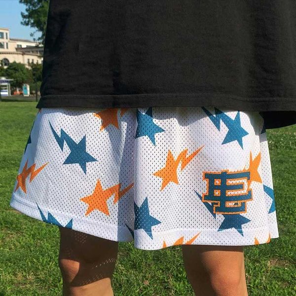 

ee men's shorts summer sport running jogging fitness quick dry 2023 basic polyester mesh custom printed for men sublimation, White;black