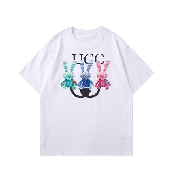 

summer menswear designer t-shirt casual men's women's loose t-shirt with monogram print short sleeve luxury men's t-shirt m-x, White;black