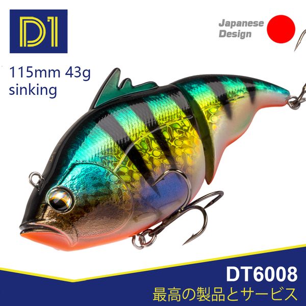

baits lures d1 fishing vatalion lure 115mm sinking floating artificial hard lipless wobblers for pike bass fishing accessories 230516