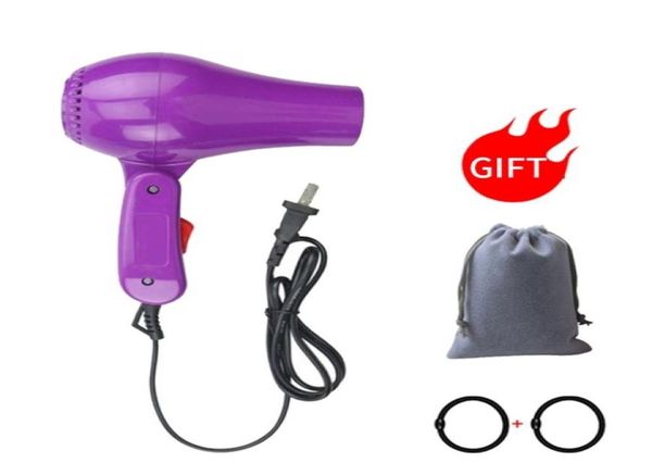 

mini professional hair dryer collecting nozzle 220v eu plug foldable travel household electric blower 2112243448747