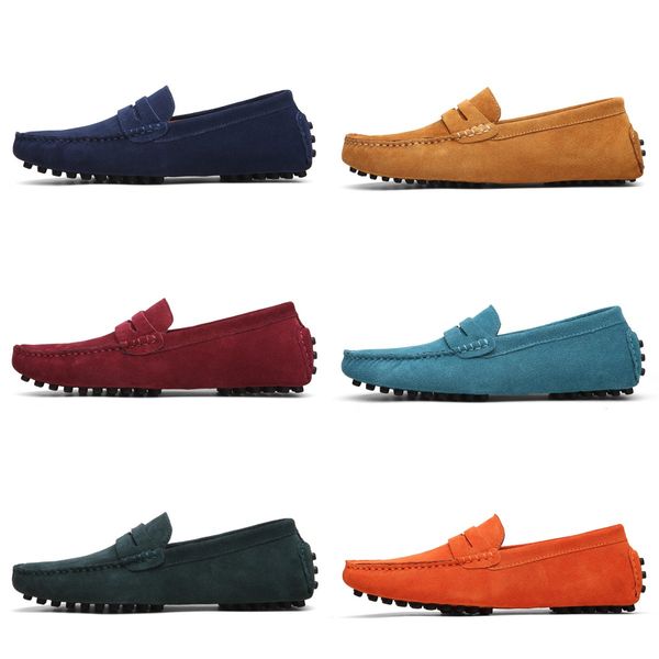 

designer mens shoes loafers casual shoes black green red blue mens shoes