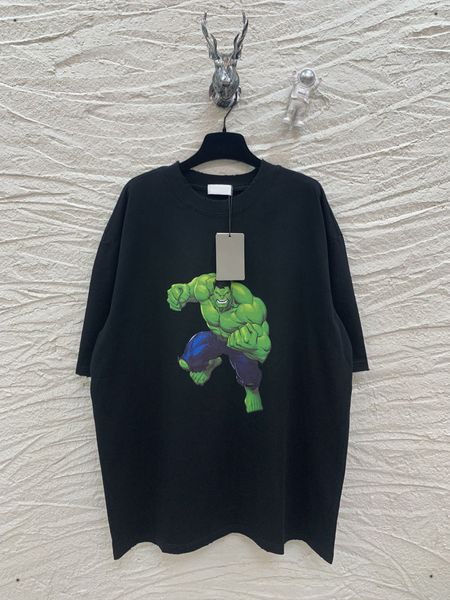 

mens tshirt t shirt luxury fashion plus shirts made by a famous designer green giant print round neck short sleeve gift recommendation, White;black