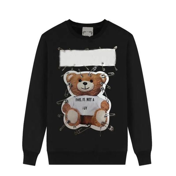 

mens womens hoodie for spring casual sweatshirt with letter printed fashion streetwear hoodies clothing di_girl, Black