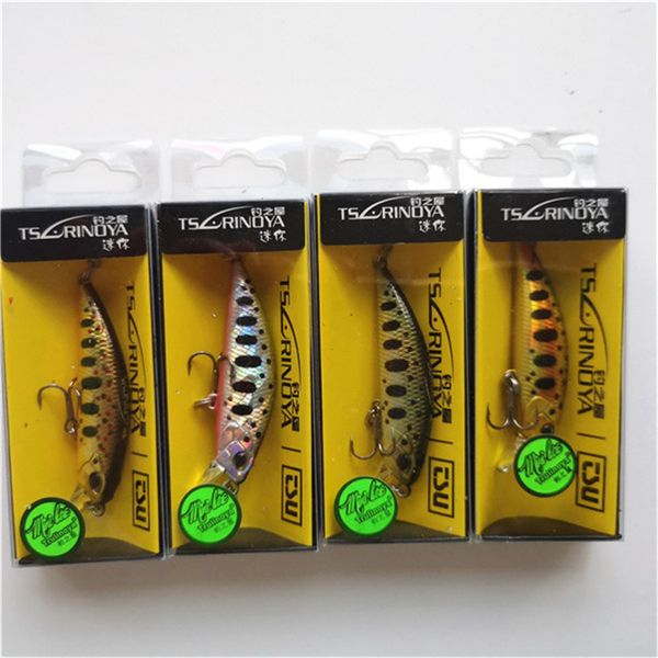 

baits lures tsurinoya 4pc 50mm 5g sinking minnow artificial bait for trout bass fishing wobbler laser hard long cast fishing lure dw63 23051