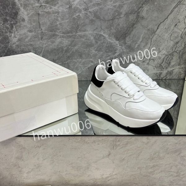 

2023new platform designer shoes white black shoes classic leather women flats sneaker mens espadrille flat sole slide sneakers