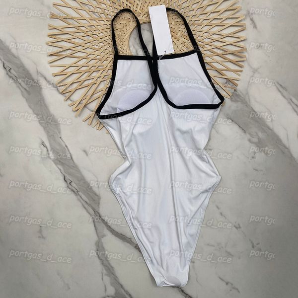 

vintage women bikini swimwear padded removable swimsuits one piece summer beach pool party bathing suit charming girl lady swim bodysuits, Black