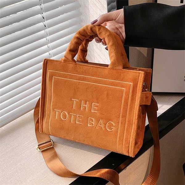 

15% off 2023 fashion handbag plush tote new trend commuter handbag large capacity crossbody bag for women