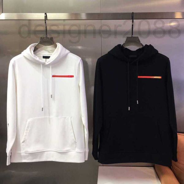 

men's hoodies & sweatshirts luxury sweatshirt designer hoodie men women classic cotton hooded sweater casual pullover coat fashion plus, Black