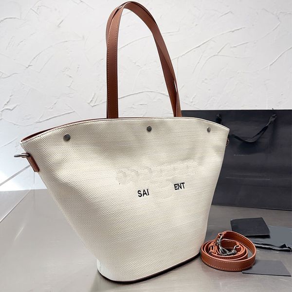 

crossbody bags canvas totes bag clutch handbags leather large shopping women purse embroidery letter silver metal hasp closure cotton lining