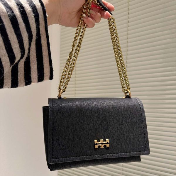 

designer tote bag women luxury handbag the single shoulder bag style lady flap chain bags plain black fashion crossbody envelope