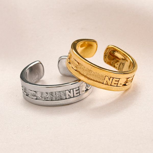 

retro style wedding rings popular fashion brand designers18k gold plated for women jewelry gift new pattern adjustable size, Slivery;golden