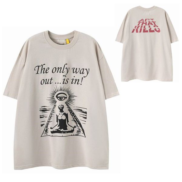 

2023 summer mens womens designers t-shirts loose tees fashion brands man s casual shirt luxury clothing street short sleeves clothes t shir, White;black