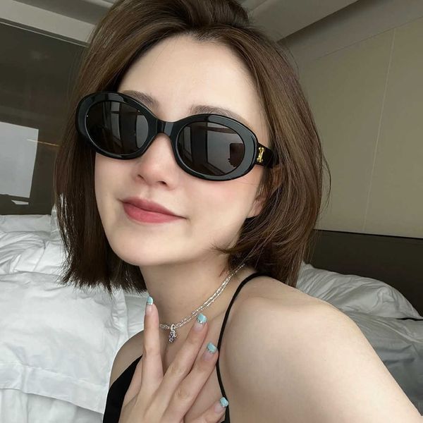

frames 2022 new sunscreen small face advanced cat eye fashionable personality sunglasses for women, White;black