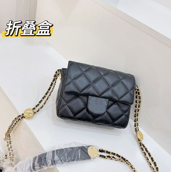 

women luxurys designer bag gold chain totes style clutch flap handbag classic famous fashion mini bags travel crossbody 22a woc summer shoul