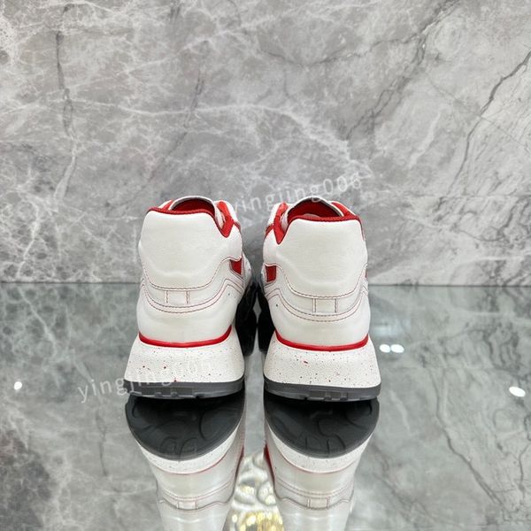 

brand womens mens casual shoes leather lace-up sneaker fashion lady flat running trainers letters gym sneaker2023, Black