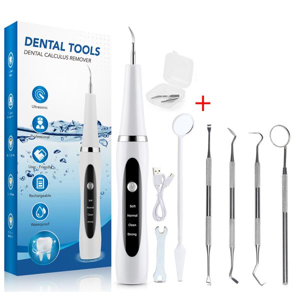 

other oral hygiene ultrasonic dental 4 cleaning modes teeth whitening tartar remover plaque stains cleaner oral care usb 800mah 230516