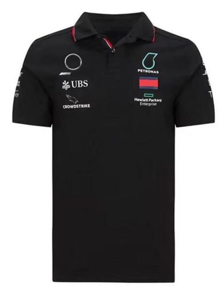 

f1 racing t-shirt new team polo shirt same style customization apbe, White;black
