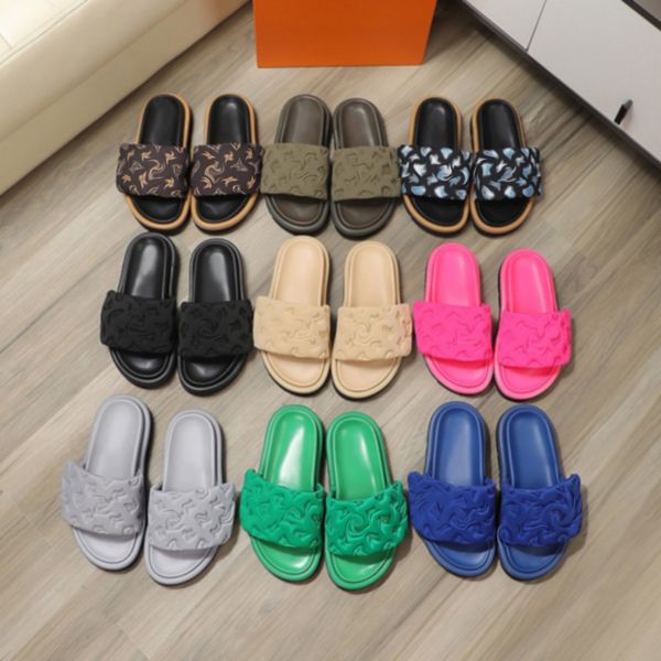 

designer slippers black fashion shoes non-slip sandals slippers beach walking flip-flops size35-46