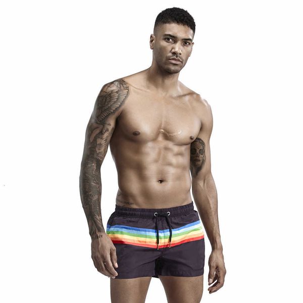 

men's clothing 2020 youth fashion home pants printed beach, White;black