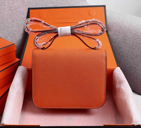 

women luxurys designers constances bags 2023 h buckle handbags leather womens kangkang mini purse shoulder crossbody bag card holder shoulde