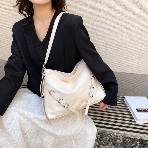 

soft hobo shoulder bags for women trend fashion leather designer handbags lady y2k underarm bag 230424