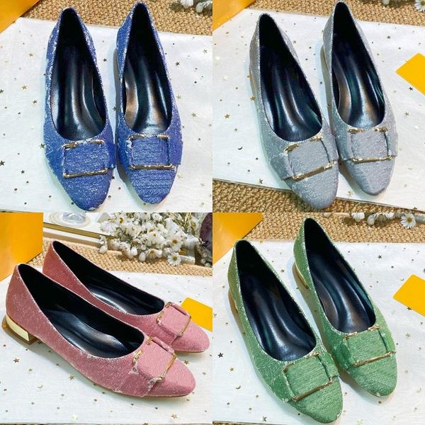 

printed leather sandals luxury designer loafers classic women's slippers summer new fisherman shoes fashion denim letter flats outdoor, Black