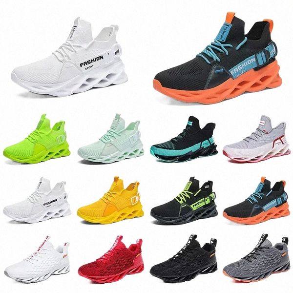 

running shoes for men breathable trainers general cargo black sky blue teal green tour yellow mens fashion sports sneakers forty-three u2wr#