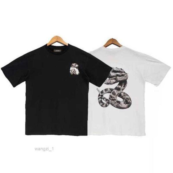 

limited edition designer shirt of rabbit year new street wear summer fashion splash-ink print short sleeves 5jt2, White;black