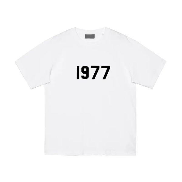 

summer 2023 new fashion essent tshirt tees women's men's designer essentail t shirts luxury casual shirt american fashion brand m, White;black
