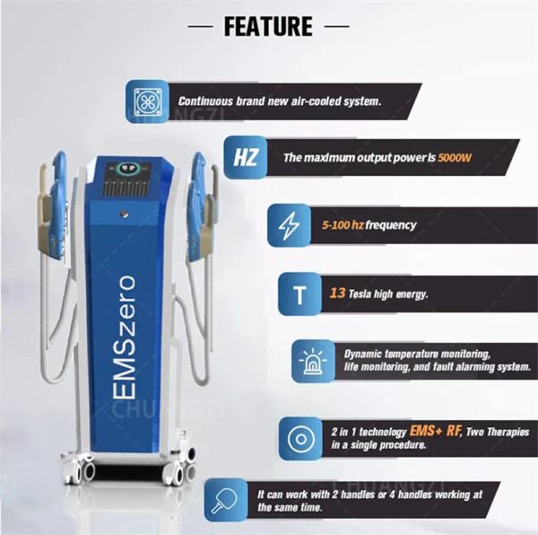 

new year emszero muscle training slimming other beauty equipment magnetic field body build stimulator hiemt dls-emslim neo 13tesla electroma