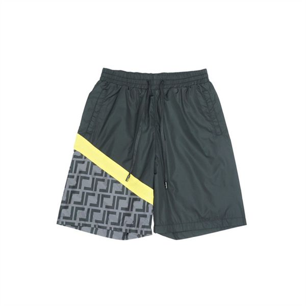 

2 mens summer fashion shorts designers board short gym mesh sportswear quick drying swimwear printing man s clothing swim beach pants #301, White;black