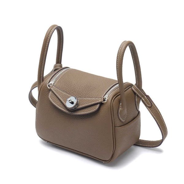 

mini 20cm pillow bag silver buckle ladies handbag luxury brand designer shoulder cow genuine leather crossbody s fashion