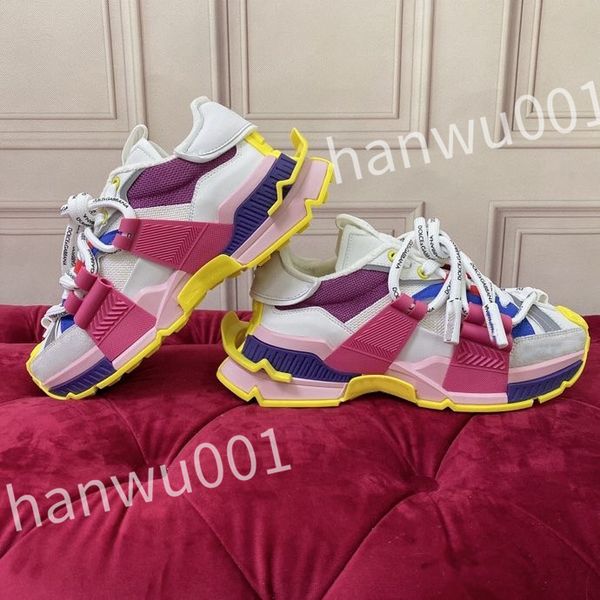 

2023 luxury famous basketball sneakers shoes women leather rubber sole lace-up trainers outdoor skateboard walking, Black