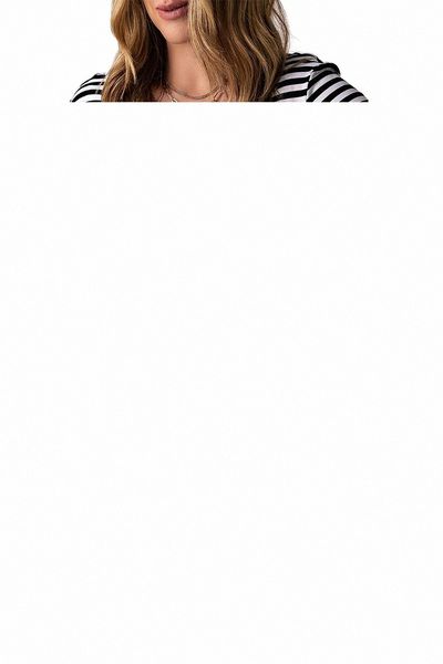 

striped short sleeve midi t shirt dress 2023 new j1bl#, Black;pink