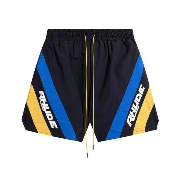 

designer shorts mens fashion beach pants sports fitness luxury shorts summer casual versatile quick drying breathable mesh pants 2xl, White;black
