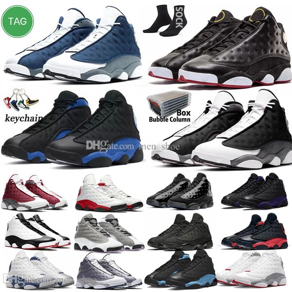 

13s men basketball shoes for women 13 black flint wheat wolf grey playoffs purple italy french university blue bred he got gamel mens womens
