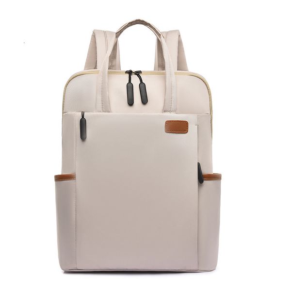 

backpack waterproof women business backpack fashion oxford student school backpacks 13.4 inch lapbag casual travel rucksack mochila 230516