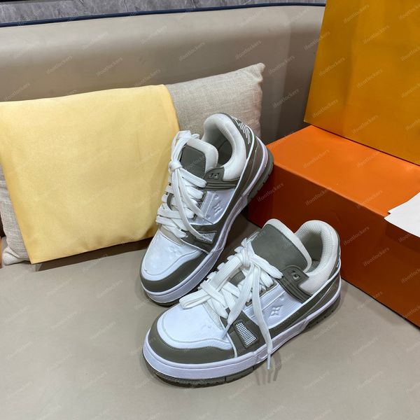 

luxury trainer sneakers fashion brand men women designer shoes genuine leather sneaker size 35-45 rxkhh00001