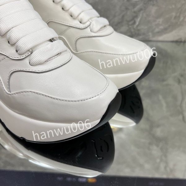 

2023new platform designer shoes white black shoes classic leather women flats sneaker mens espadrille flat sole slide sneakers